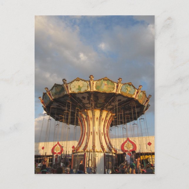 Postal Ocean City, NJ Swings (Anverso)