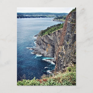 Postal Ocean Cliffs - Terranova, Canadá