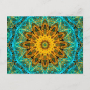 Postal Ocean Star Mandala