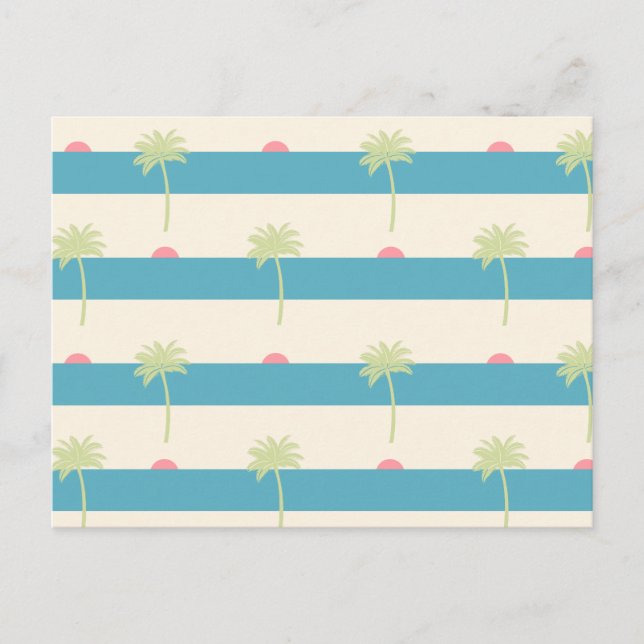 Postal Ocean Sunset Postcard (Anverso)