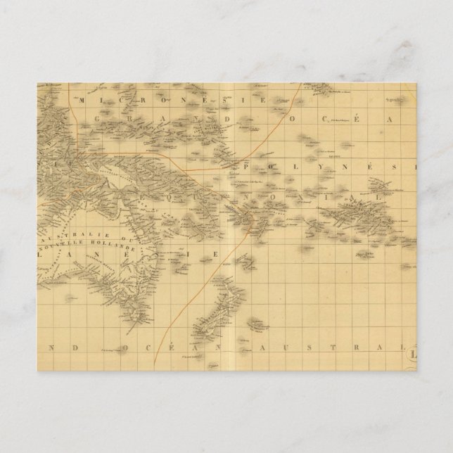 Postal Oceanía 2 (Anverso)