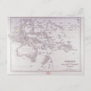 Postal Oceanía (Australia, Polonia y Malasia)