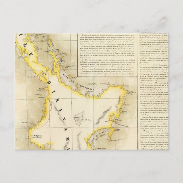 Postal Oceanía de Nueva Zelandia no 59 (Anverso)