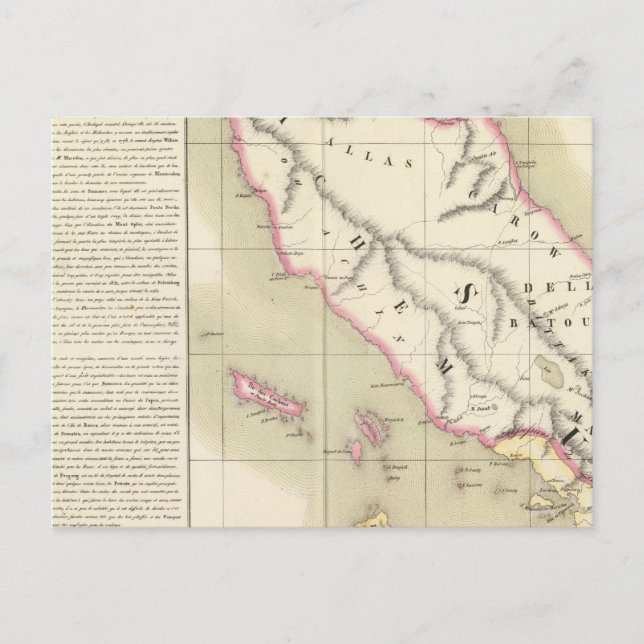 Postal Oceanía de Sumatra no 11 (Anverso)