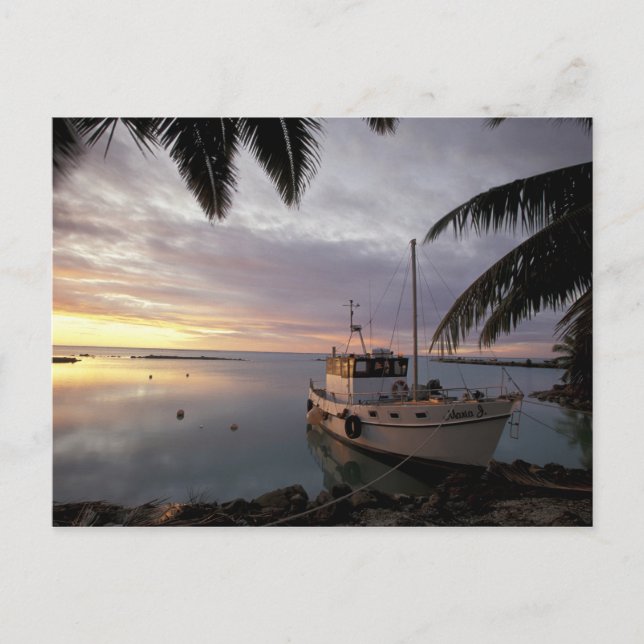 Postal Oceanía, Polinesia, Islas Cook, Aitutaki, (Anverso)