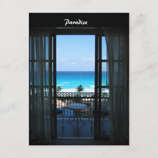 Postal Océano en Cancún, México