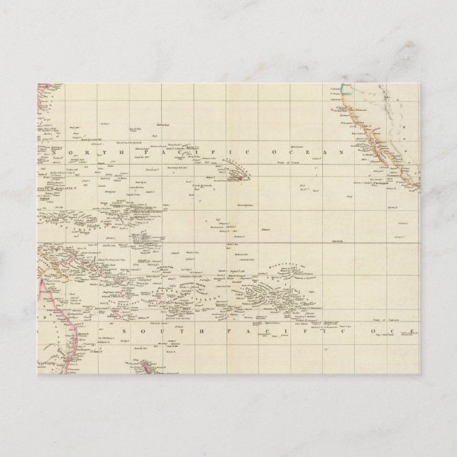 Postal Océano Pacífico (Anverso)