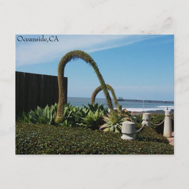 Postal Oceanside, Ca, Oceanside, CA (Anverso)