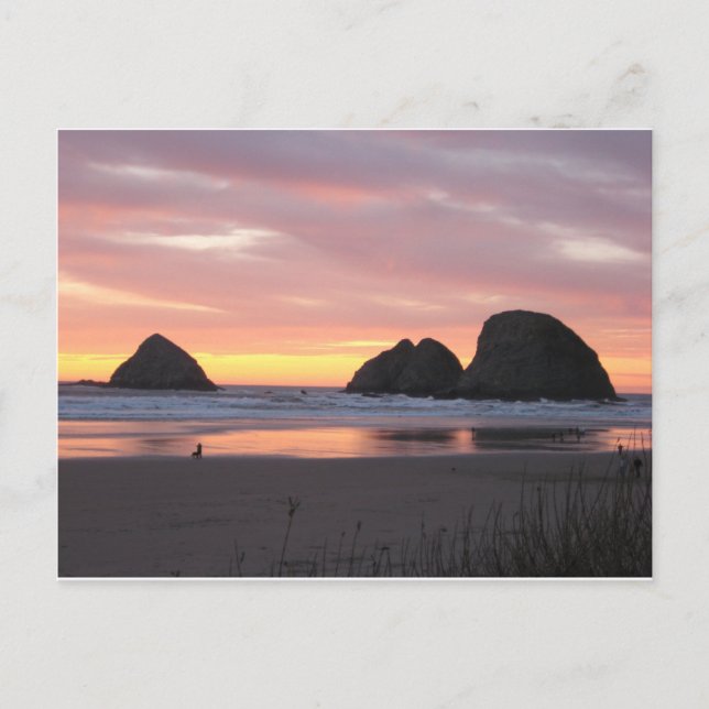 Postal Oceanside, Oregón (Anverso)