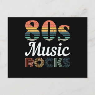 Postal Ochenta música sacude retro Guay 80