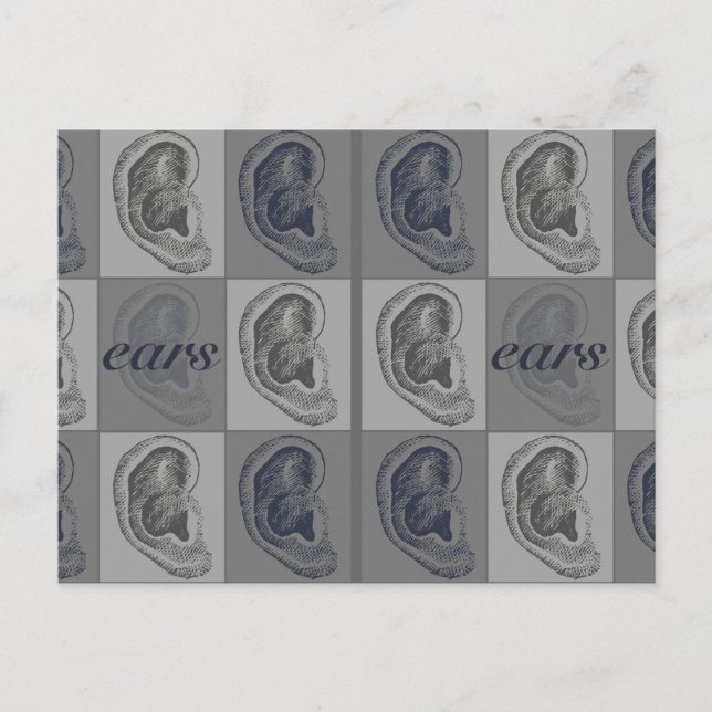 Postal Ocho orejas Gráfico (Anverso)