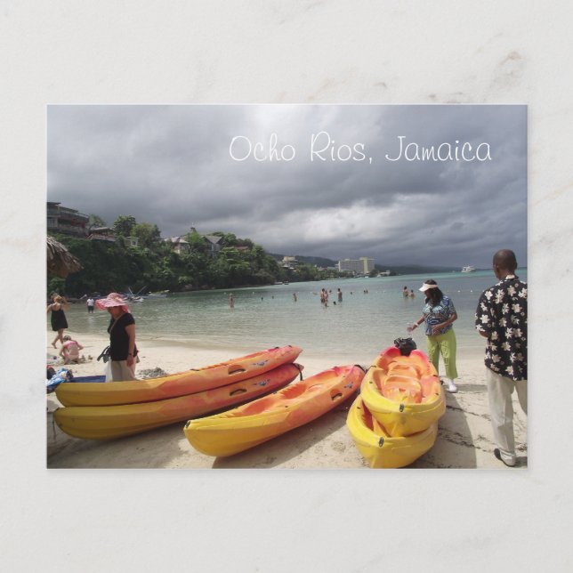 Postal Ocho Ríos, Jamaica (Anverso)