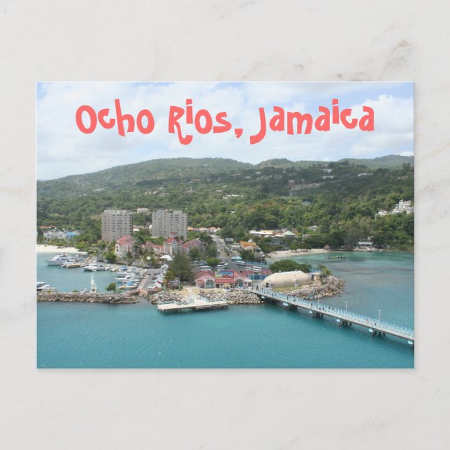 Postal Ocho Ríos, Jamaica Postcard (Anverso)