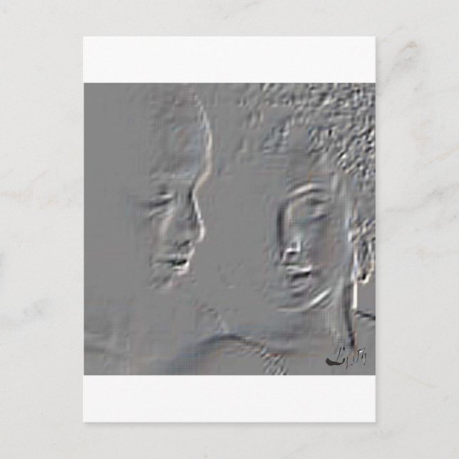 POSTAL OCHOSI Y OCHUN (Anverso)