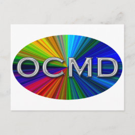 Postal OCMD - Logo del Oval Maryland de Ocean City