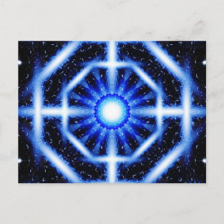 Postal Octagon galáctico Mandala