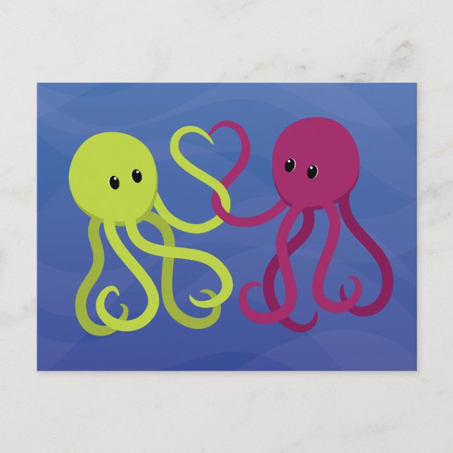 Postal Octo amor (Anverso)