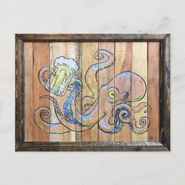 Postal OctoBeer (Anverso)