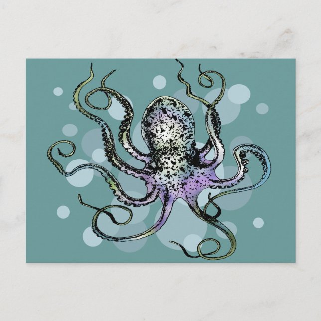 Postal Octopus (Anverso)