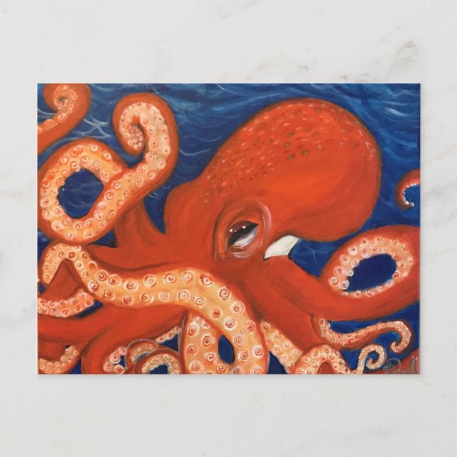 Postal Octopus (Anverso)