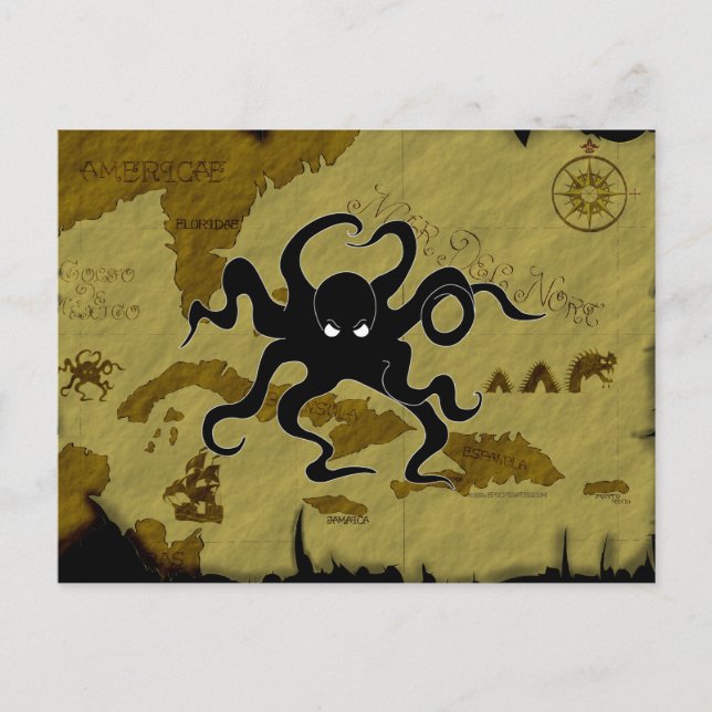 Postal Octopus (Anverso)