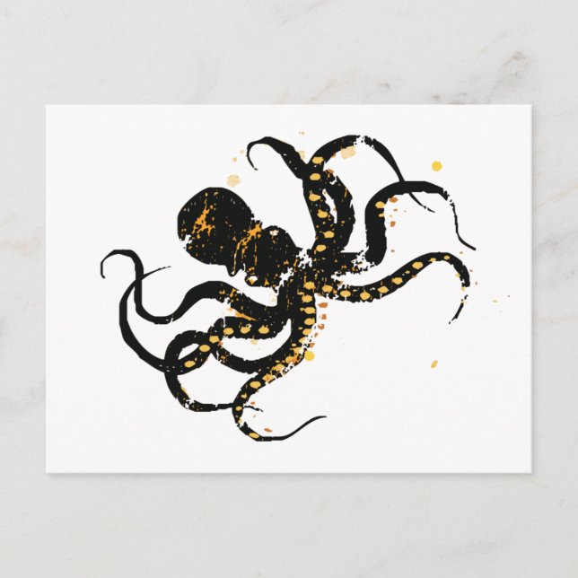 Postal Octopus (Anverso)