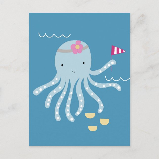 Postal Octopus (Anverso)