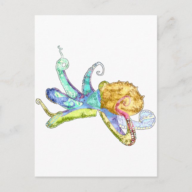 Postal Octopus (Anverso)