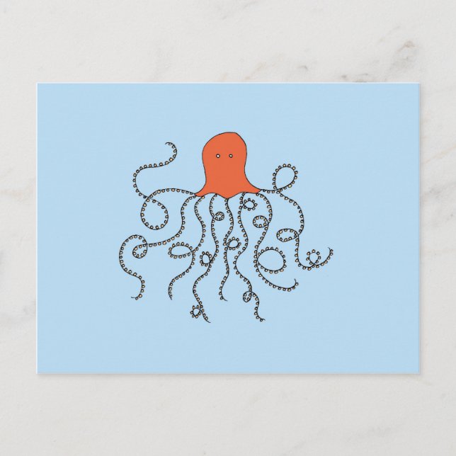 Postal Octopus (Anverso)