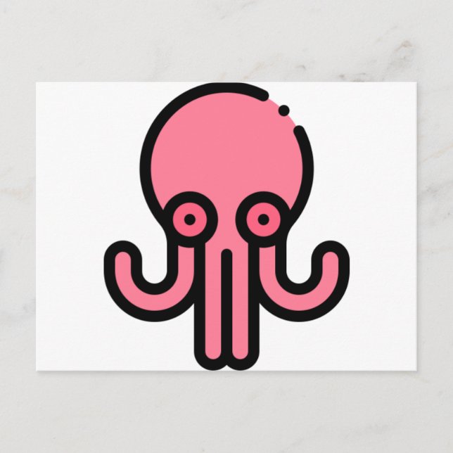 Postal Octopus (Anverso)
