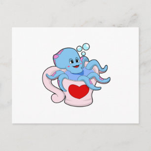 Postal Octopus con Heart Cup.PNG