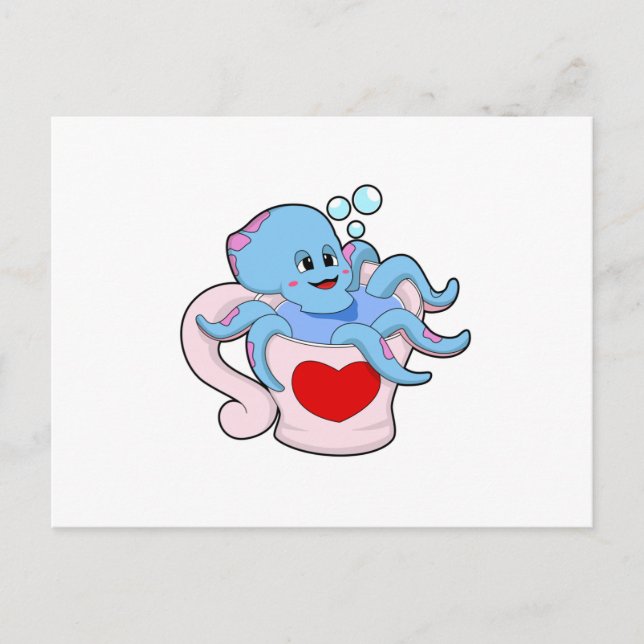 Postal Octopus con Heart Cup.PNG (Anverso)
