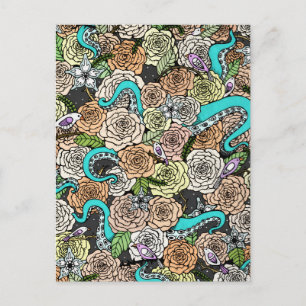 Postal Octopus Garden Post Card