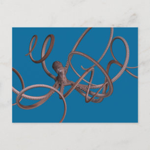 Postal Octopus gigante