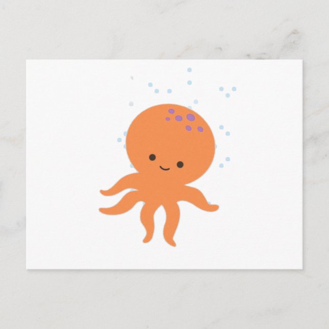 Postal Octopus Personalizado (Anverso)