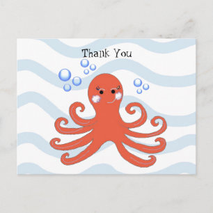Postal Octopus personalizado