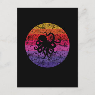 Postal Octopus Retro