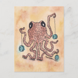 Postal Octopus y Yo-Yo