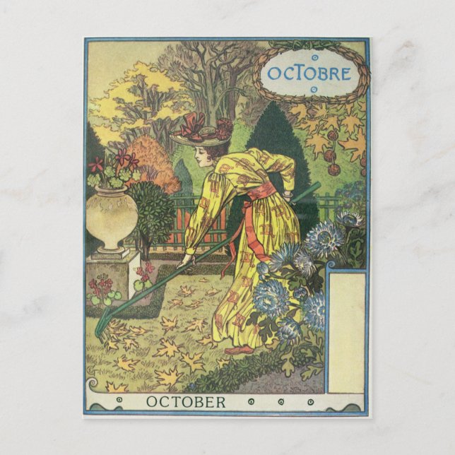 Postal Octubre (Anverso)