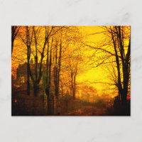 Octubre después del glow John Atkinson Grimshaw