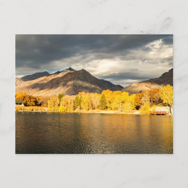 Postal Octubre en el parque Highland Glen (Anverso)