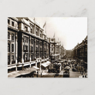 Postal Ocupado Regent Street Londres Inglaterra foto vint