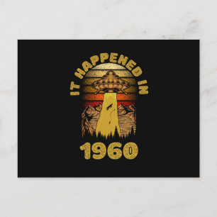 Postal Ocurrió En 1960 OVNI Alien