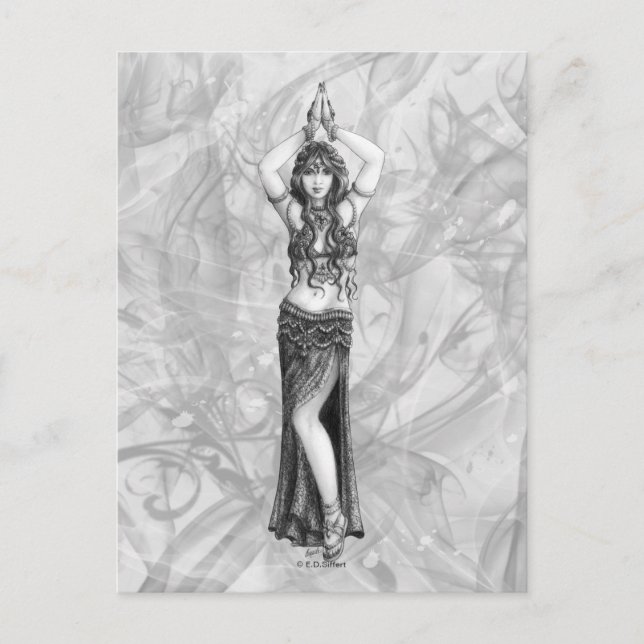 Postal Odalisk (Anverso)