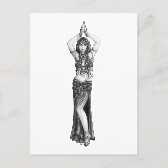 Postal Odalisk (Anverso)