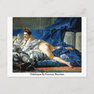 Postal Odalisque Por Francois Boucher