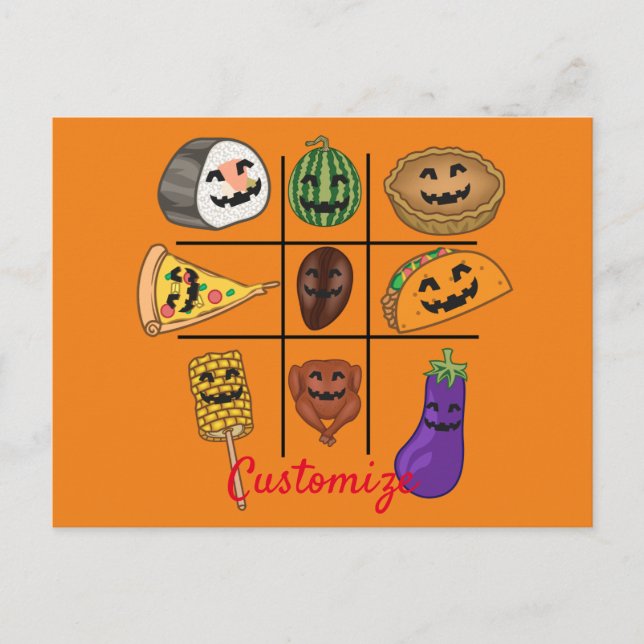 Postal Oddball Jack o'lantern Medley Thunder_Cove (Anverso)