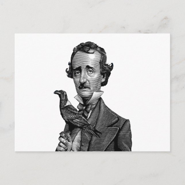 POSTAL ODE A POE (Anverso)