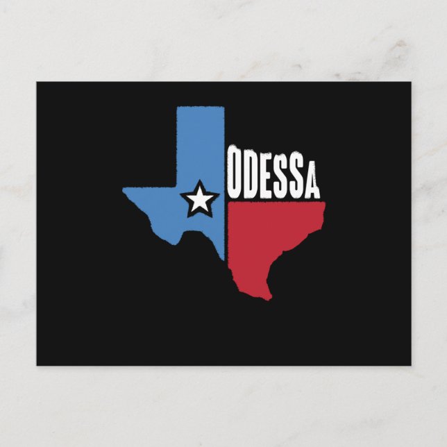 Postal Odessa Texas TX (Anverso)