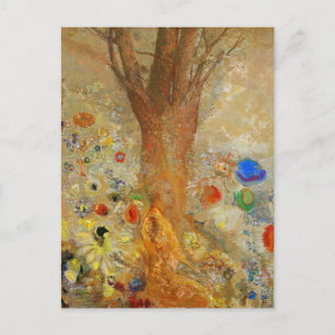 Postal Odilon Redon Buddha En Su Juventud